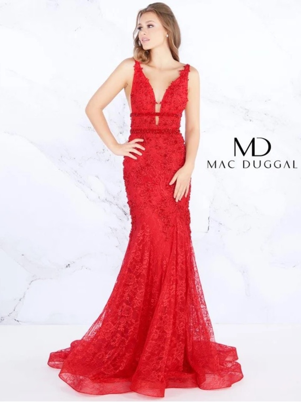MacDuggal 66707 red 8 NWT brand new